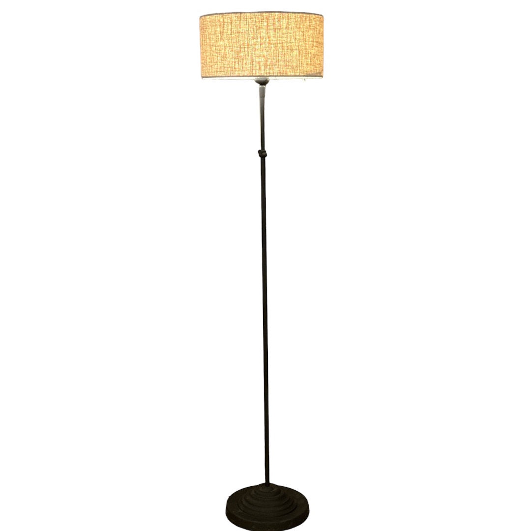 Delphi Adjustable Floor Lamp | Matte Black | H105-135cm-Suzie Anderson Home