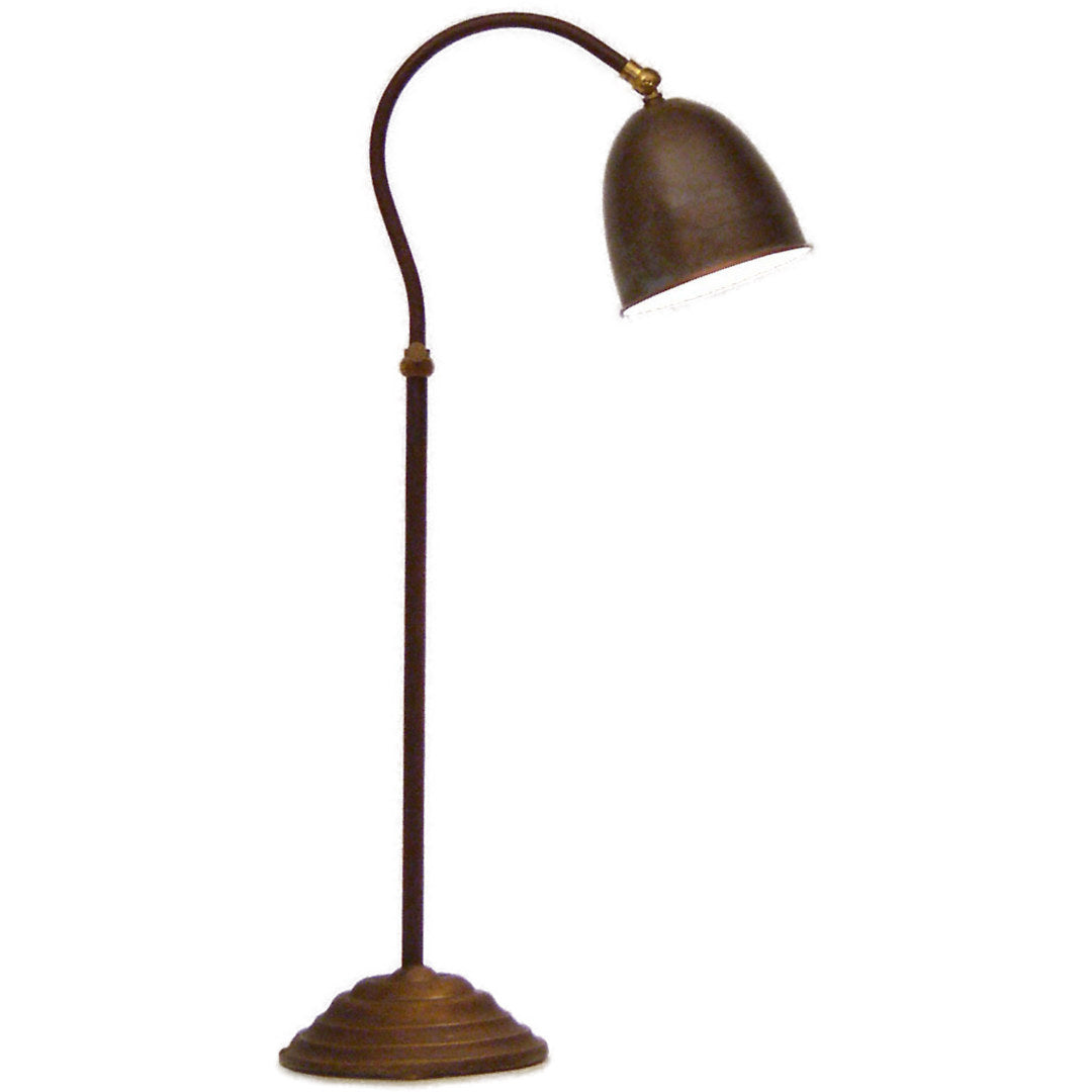 Delphi hand crafted Adjustable Desk Lamp and Shade | Bronze/Copper | H65-80cm-Suzie Anderson Home