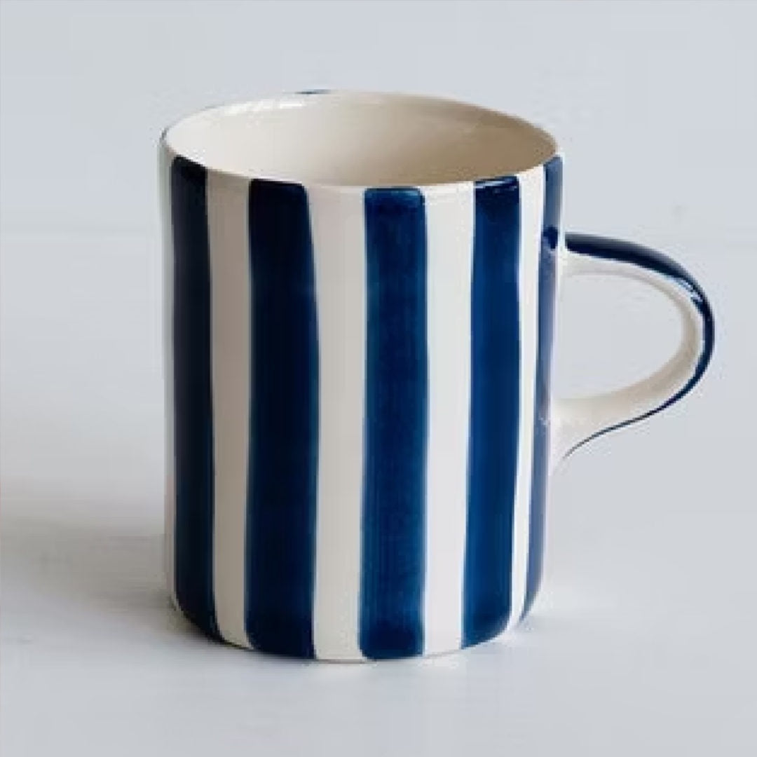 Musango | Demi Mug | Candy Stripe Blue