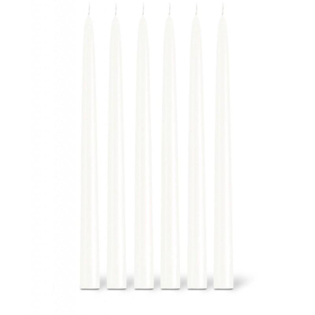 Dinner Candle TAPER | White | Made in France-Suzie Anderson Home