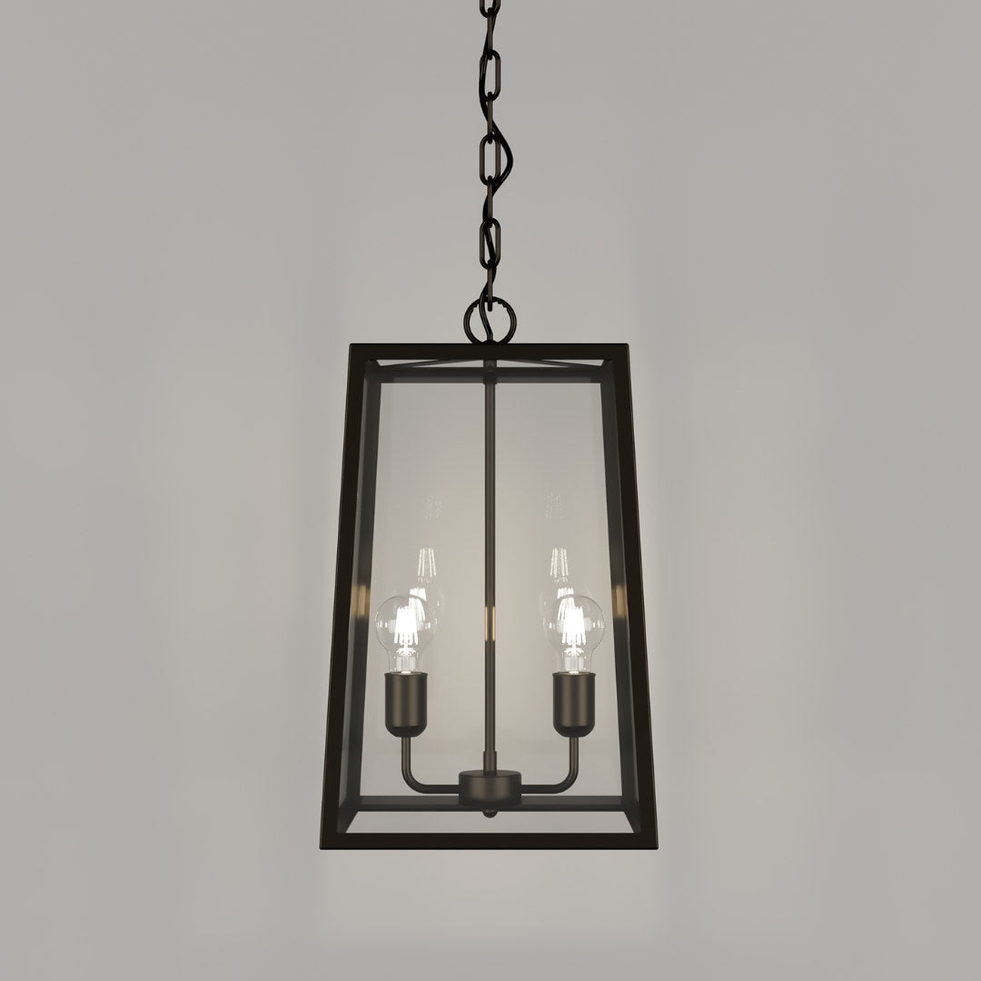 Doncaster Pendant Light | Old Bronze w Tempered Glass | Medium-Suzie Anderson Home