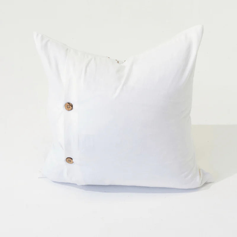 Dot Drop Circles White Cushion Cover | 50x50cm-Suzie Anderson Home