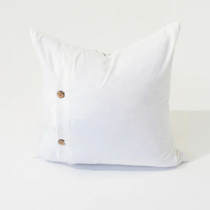 Dot Drop Circles White Cushion Cover | 50x50cm-Suzie Anderson Home