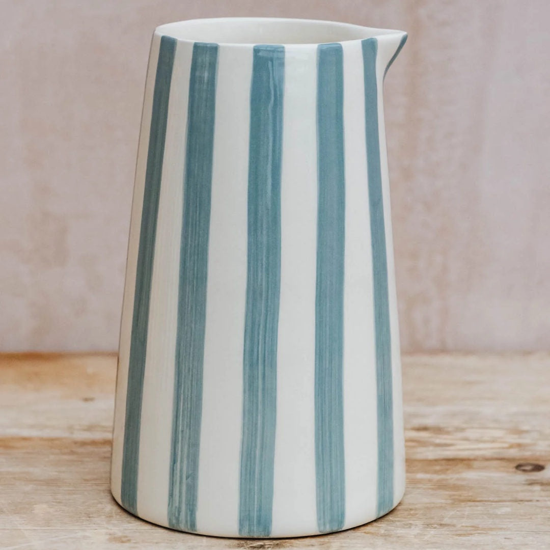 Musango | Pitcher | Candy Stripe Dove Grey