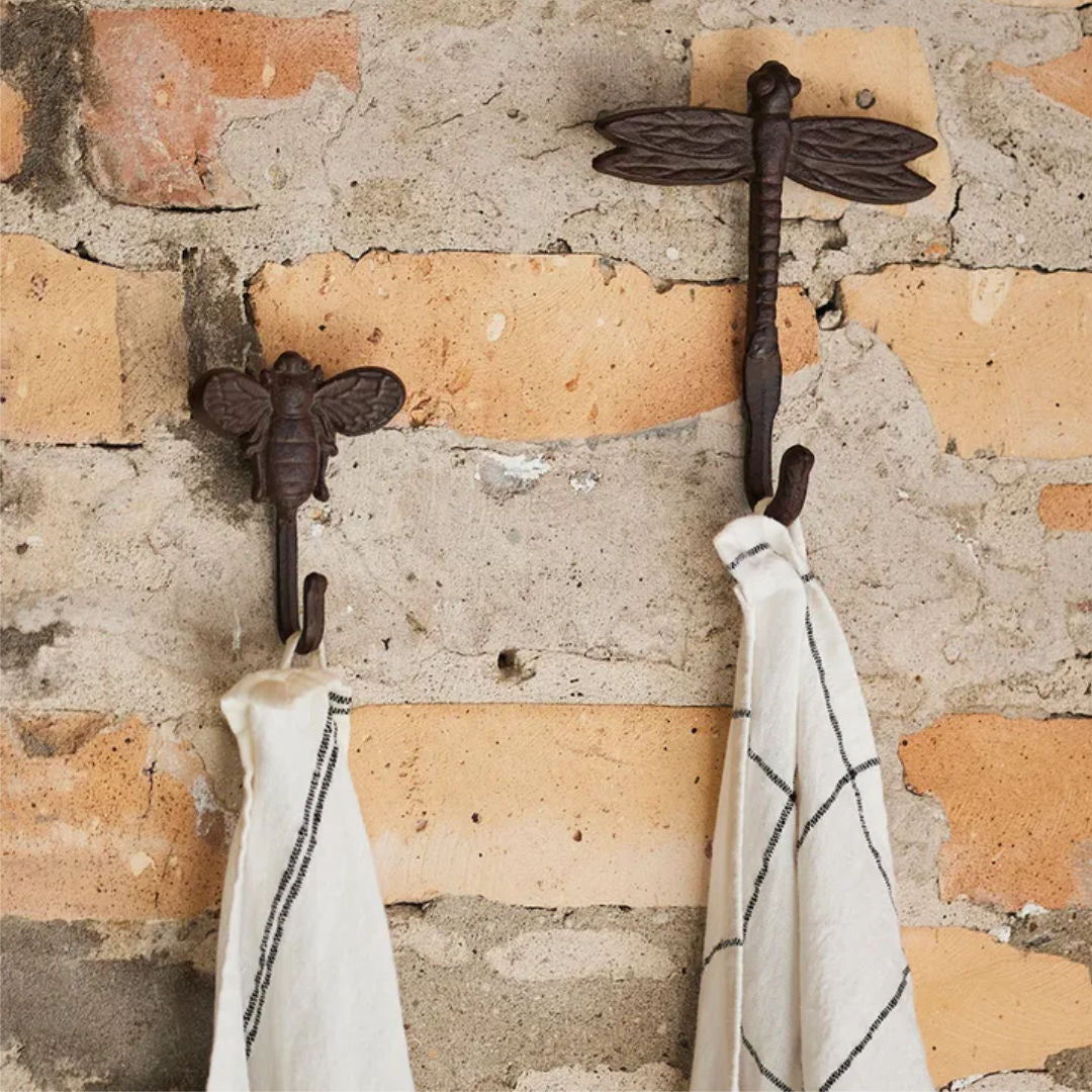 Dragonfly Hook | Antique Brown-Suzie Anderson Home