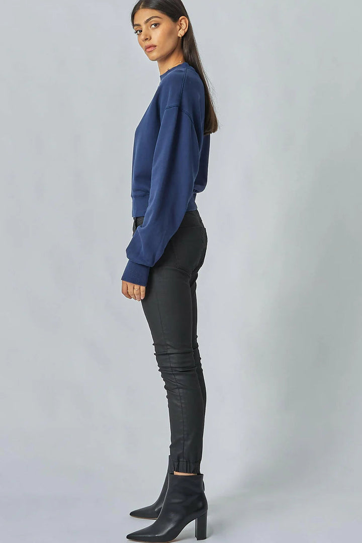 Dricope Gemma Loose Navy Sweat-Suzie Anderson Home