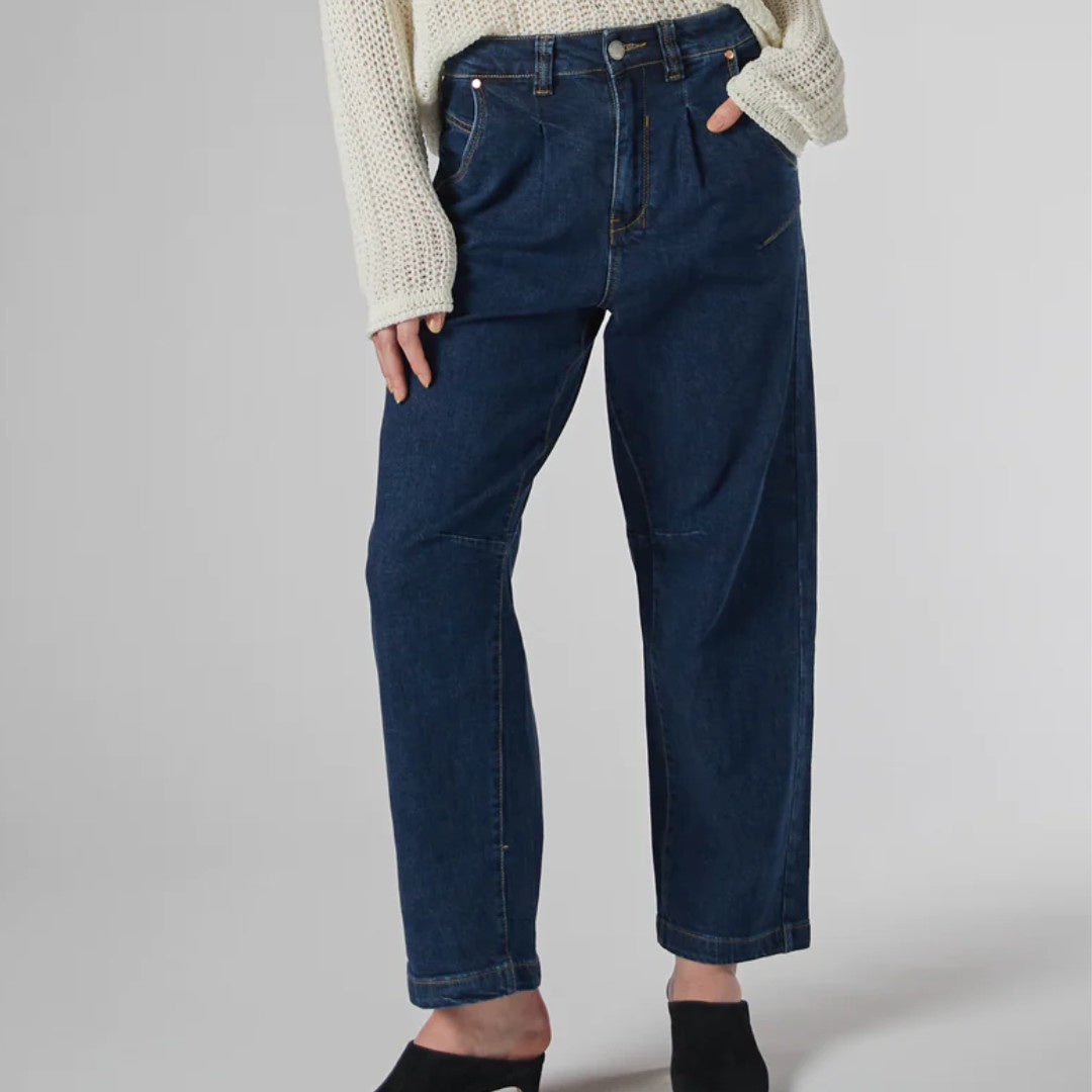 Dricoper | Alaia Blue Tapered Jeans-Suzie Anderson Home