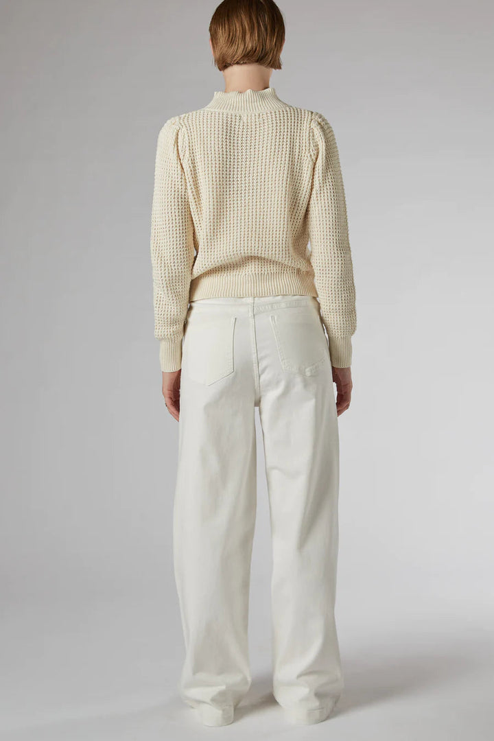 Dricoper | Hildy Ivory Cotton Sweater-Suzie Anderson Home