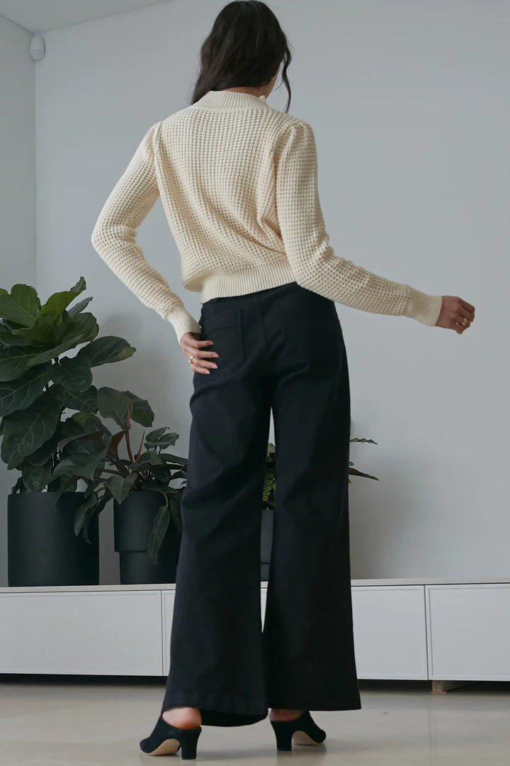 Dricoper | Hildy Ivory Cotton Sweater-Suzie Anderson Home