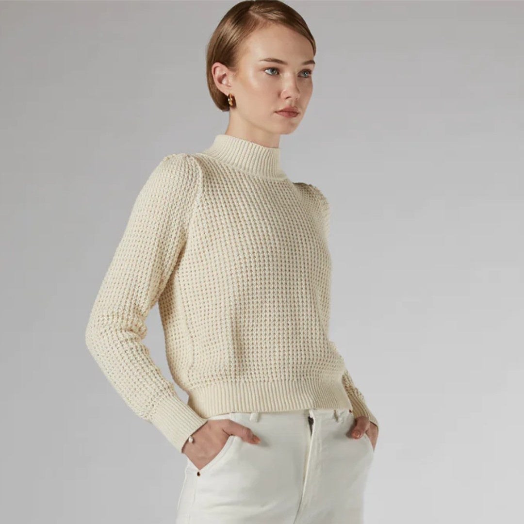 Dricoper | Hildy Ivory Cotton Sweater-Suzie Anderson Home