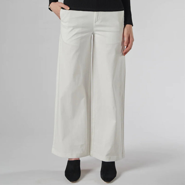 Dricoper | Velika Ivory Wide Leg Trousers-Suzie Anderson Home