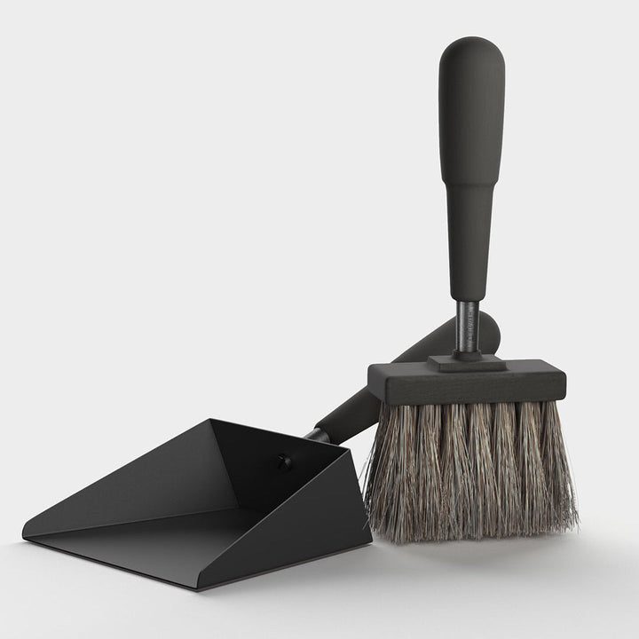 Eldvarm Emma Shovel and Brush Set | Noir-Suzie Anderson Home