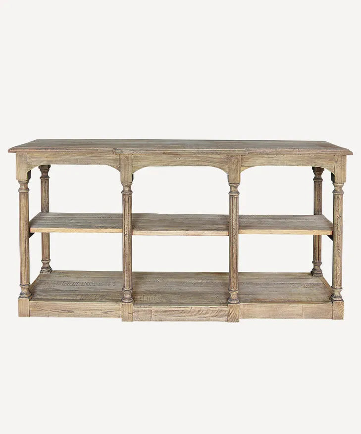 Le Salle Table | Reclaimed Oak | W160 x D45 x H85cm-Suzie Anderson Home