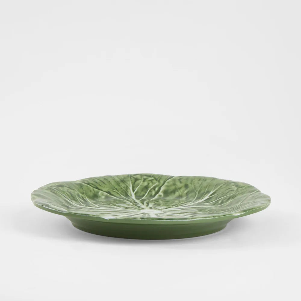 Luxe Cabbage Leaf Salad Plate | Melamine