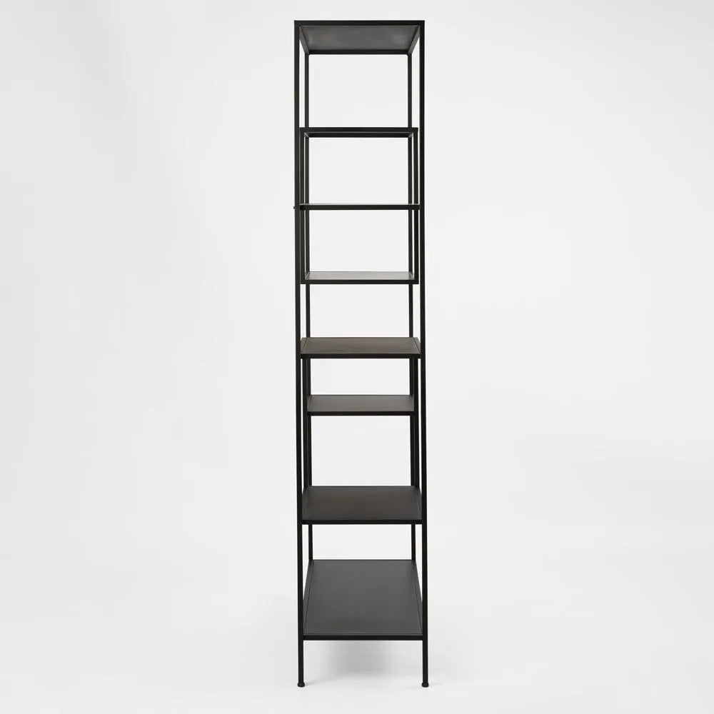 Kurraba Shelving Unit | Black | W91 x D40 x H200cm