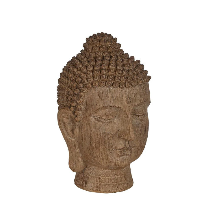 Buddha Head | Large Brown