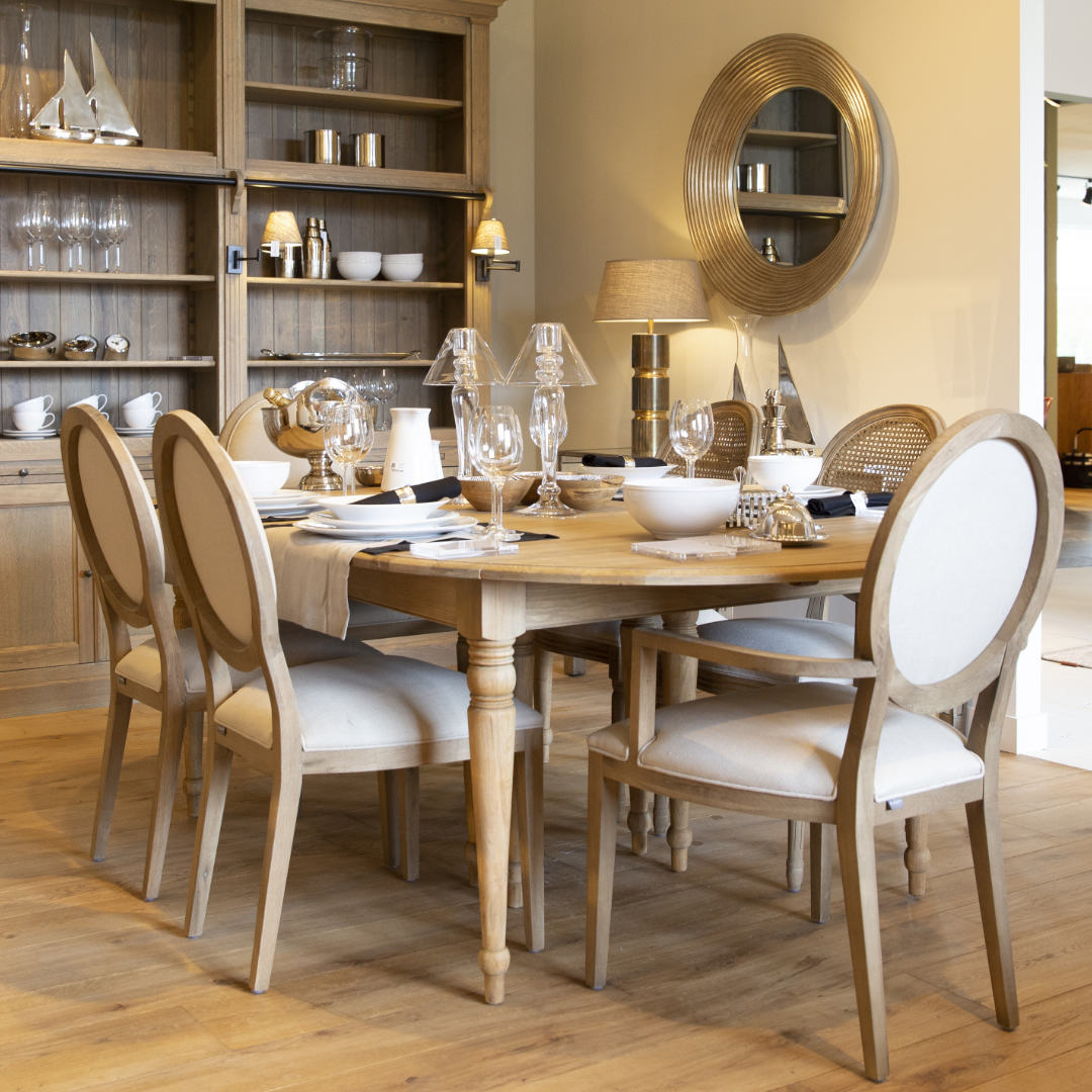 Edmund II Oak Dining Table | 220 - (340) cm | Flamant Belgium-Suzie Anderson Home