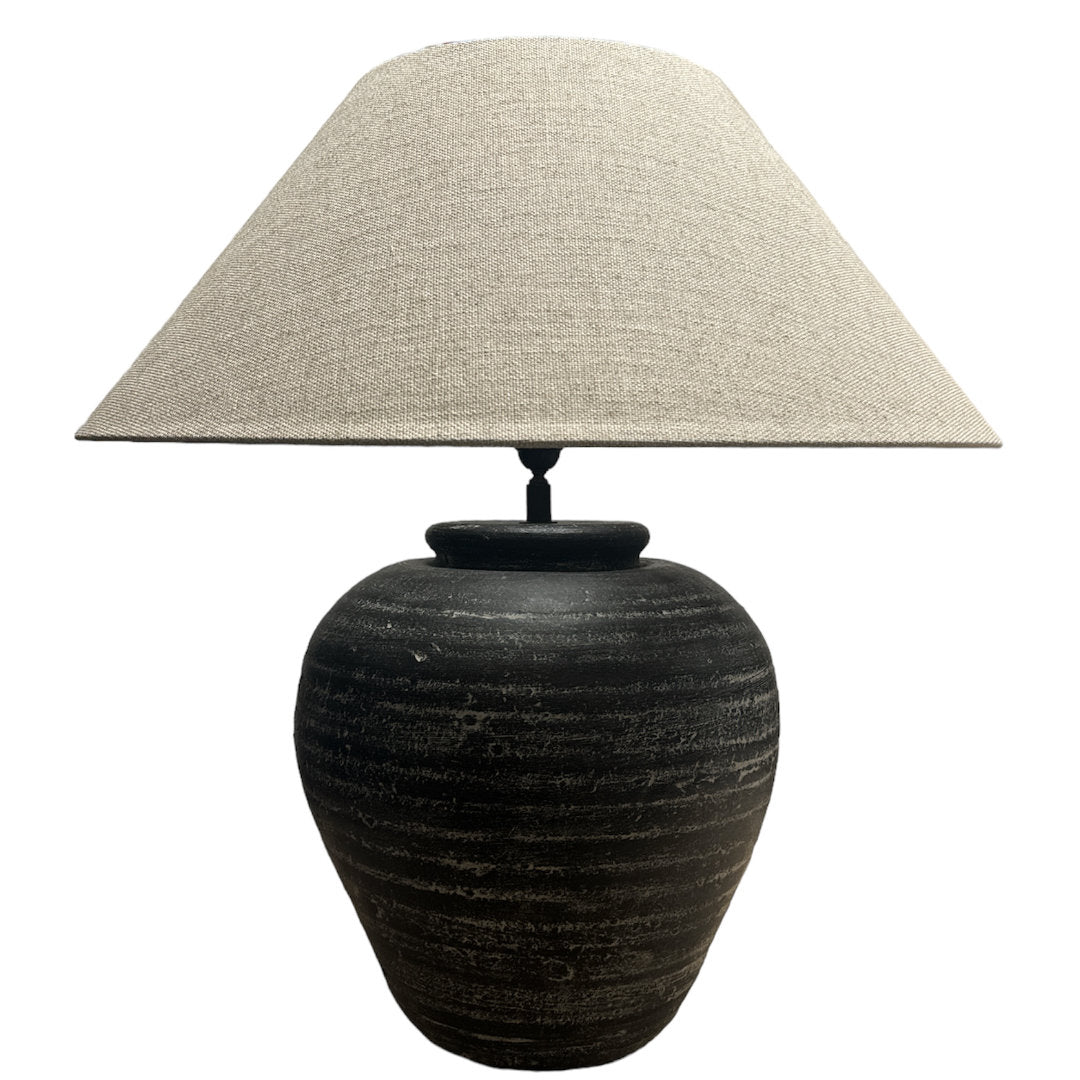 Figo Jug Lamp | Brown/Black | Base Only-Suzie Anderson Home