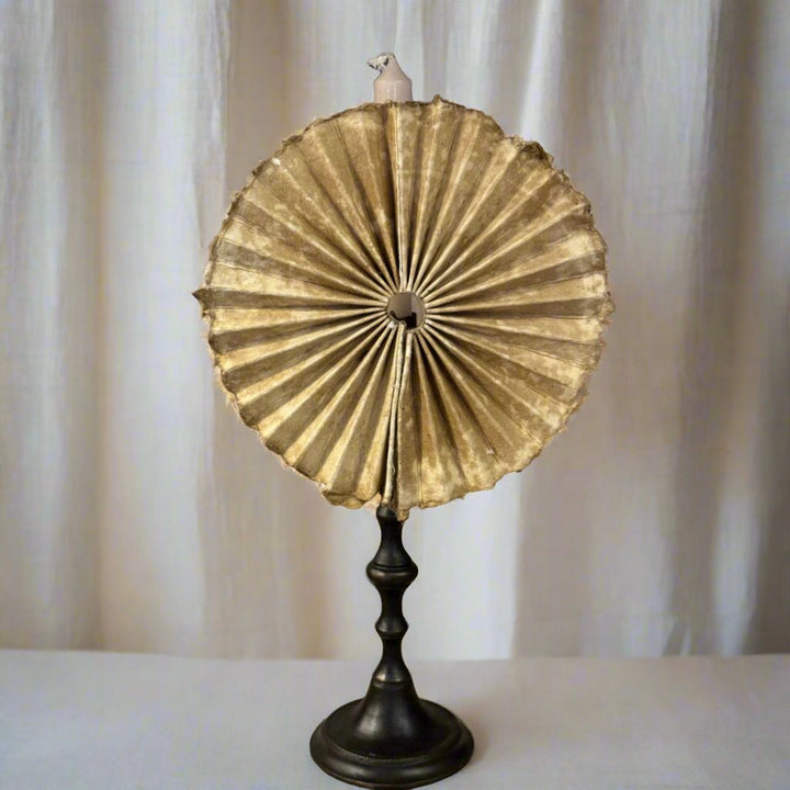 Flabellum Pleated Candle Screen with Clip | 18cm-Suzie Anderson Home