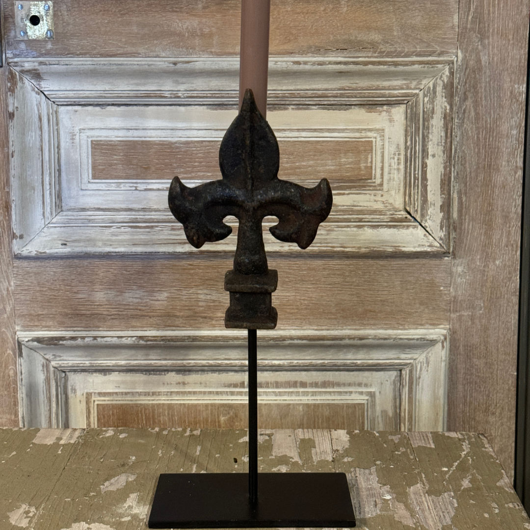 Fleur de Lys candleholder | Medium-Suzie Anderson Home