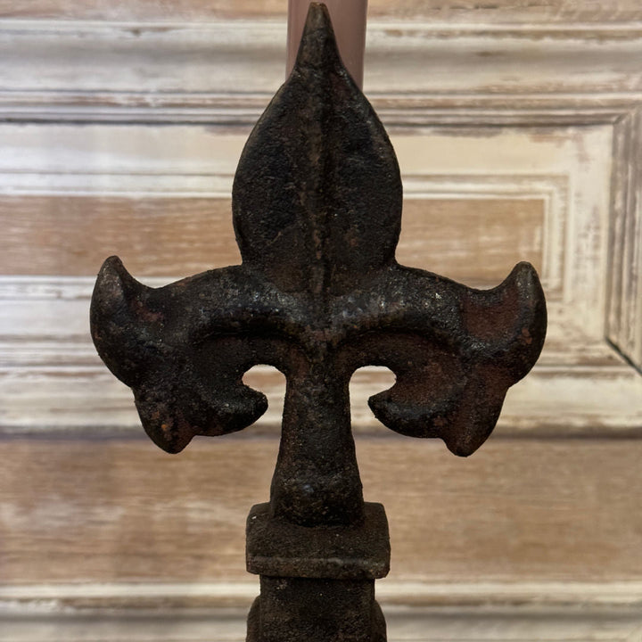 Fleur de Lys candleholder | Medium-Suzie Anderson Home