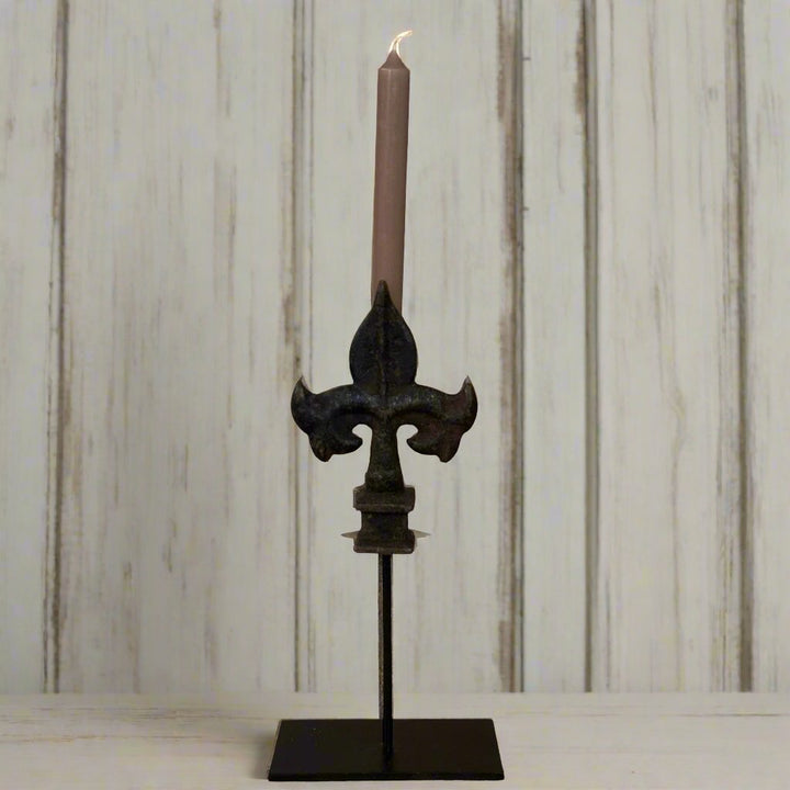 Fleur de Lys candleholder | Medium-Suzie Anderson Home