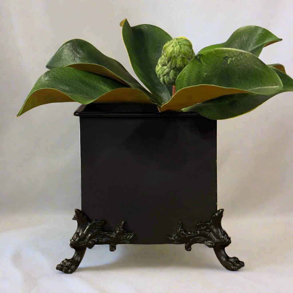 Flower Planter Matt Black | Small-Suzie Anderson Home