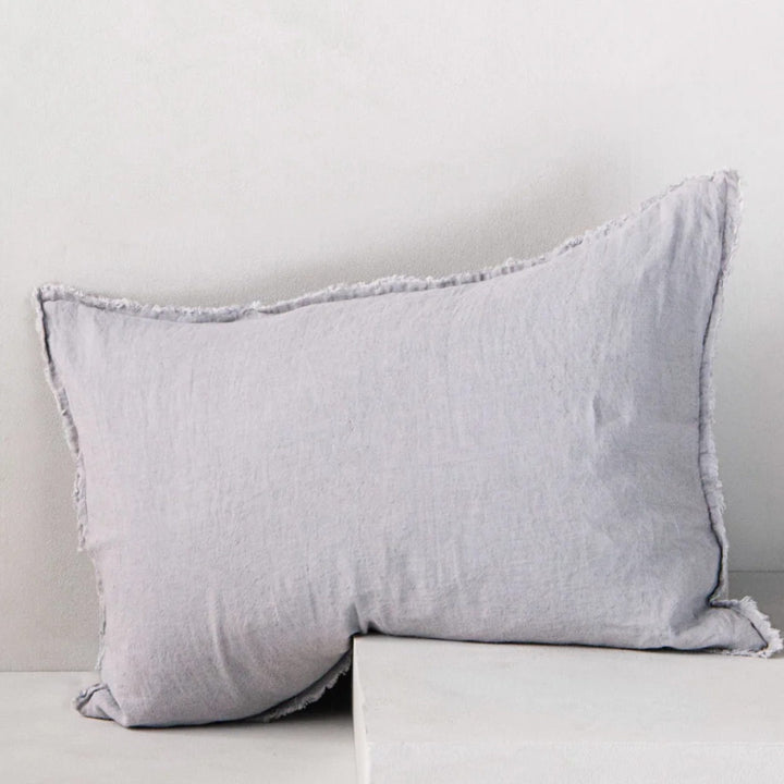 Flocca Standard Pillowcase | Fog