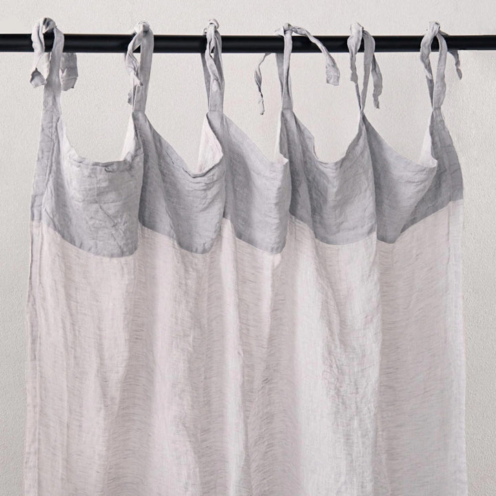 Curtain Linen Drop | Fog-Suzie Anderson Home