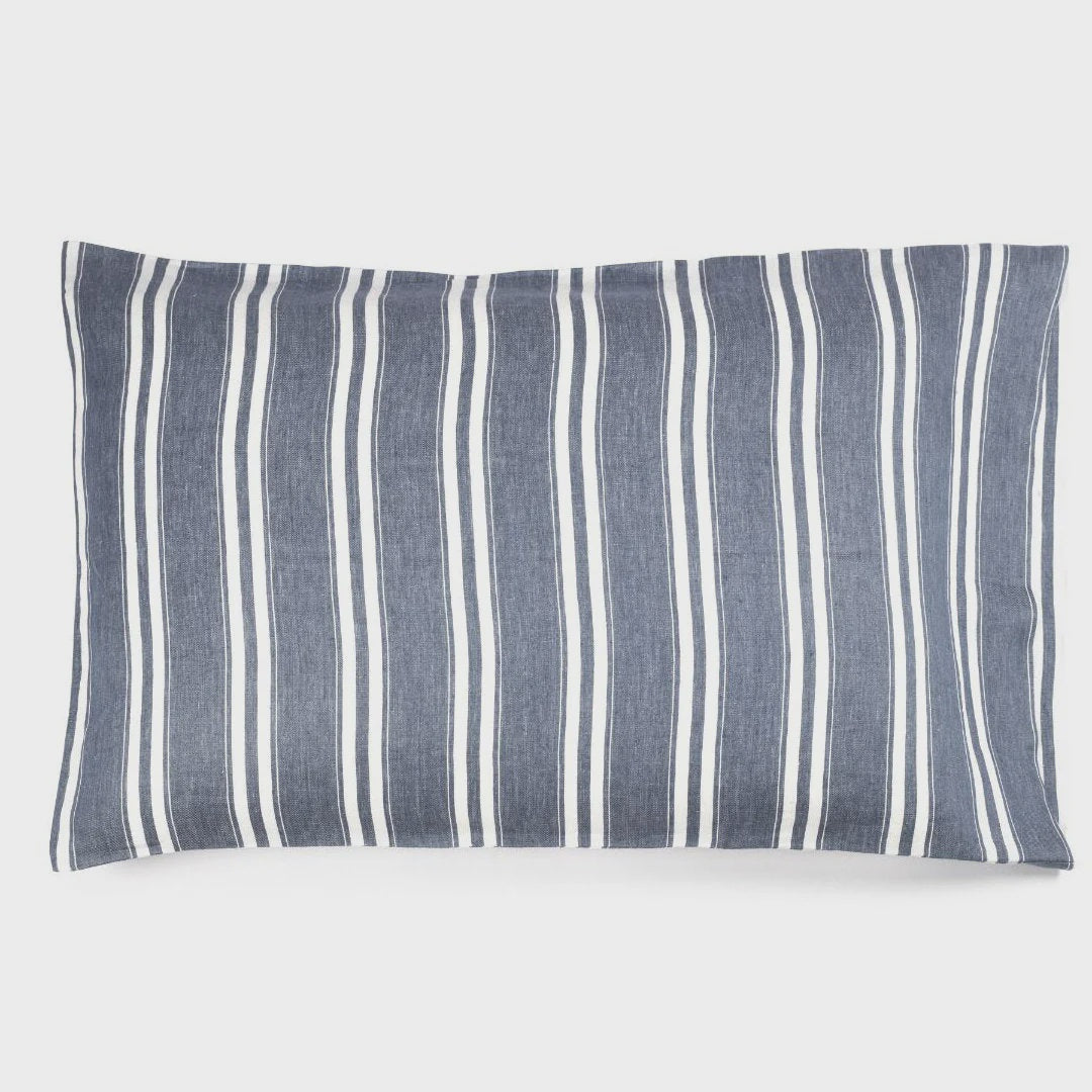 Libeco Linen Folkstone Pillow Sham Multi Stripe | 50x75cm