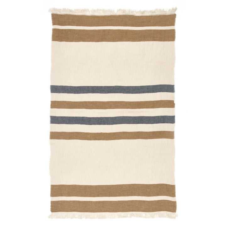 Belgian Fouta Libeco Linen Towel | Dakota Stripe | 110 x 80cm