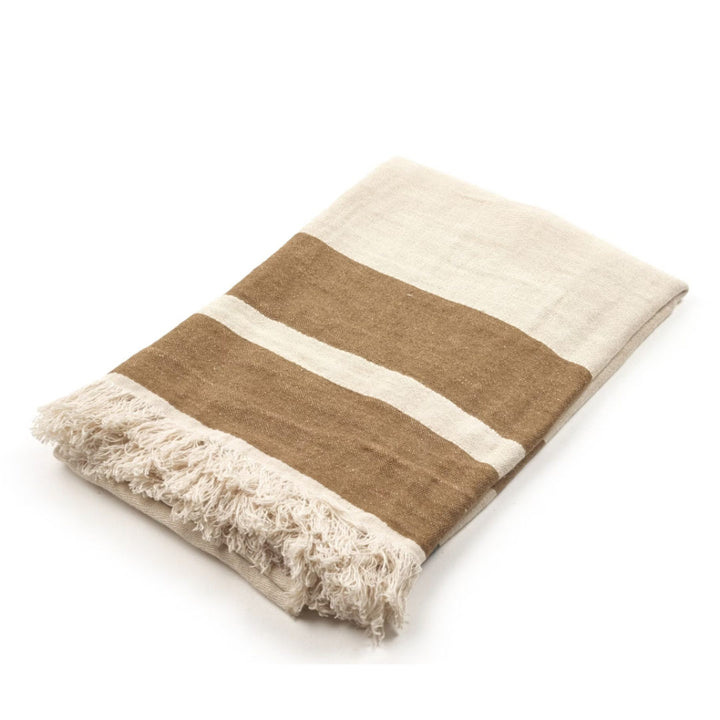 Belgian Fouta Libeco Linen Towel | Dakota Stripe | 110 x 80cm