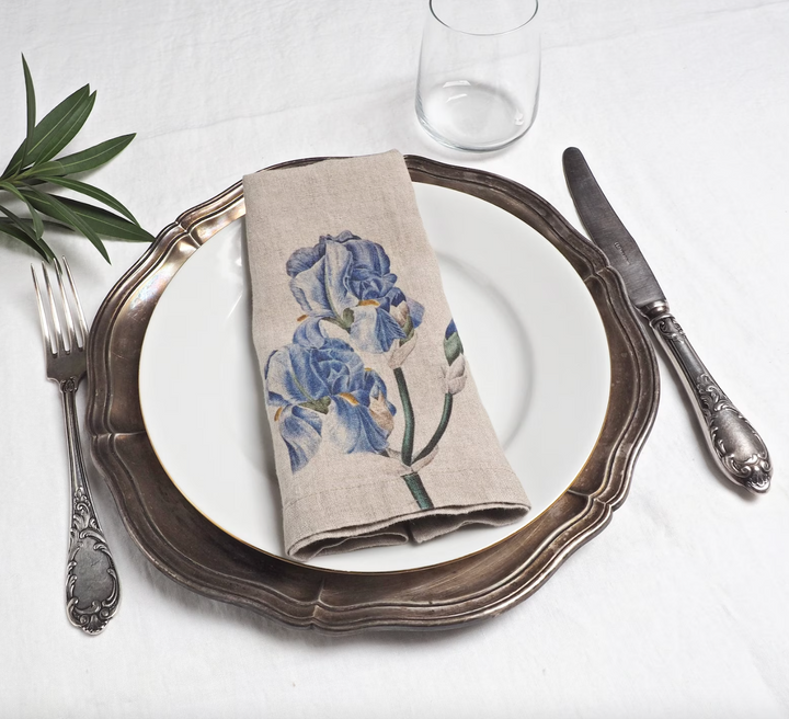 Garden Flowers | Linen Napkins | Set of 6 Mixed-Suzie Anderson Home