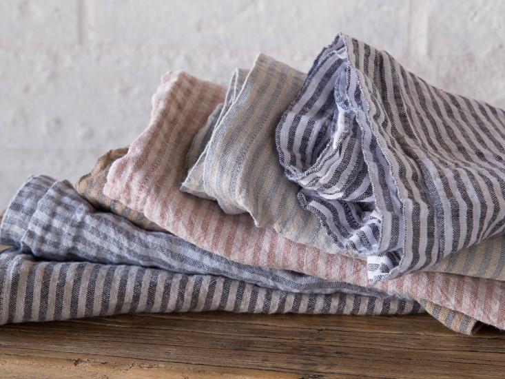 Basix Stripe Linen Napkin | Ayrton/Russo