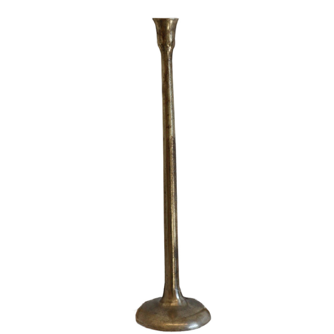 Haveli Candlestick | TALL | Antique Brass-Suzie Anderson Home