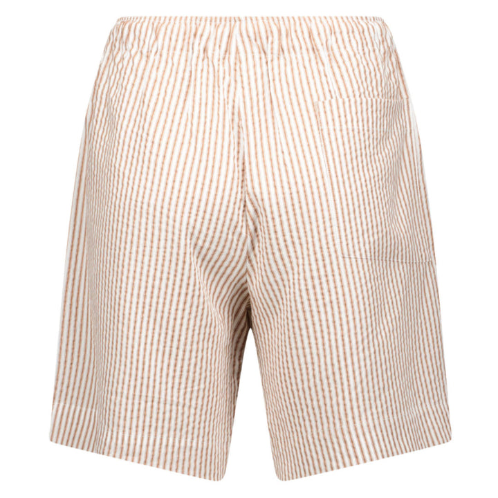 Homebody Shorts | Tencel | Rust Stripe | M-Suzie Anderson Home