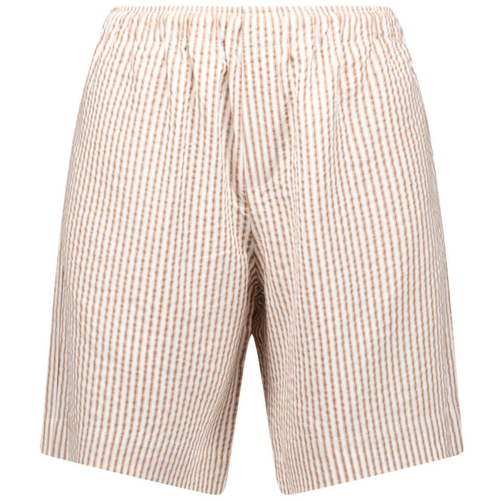 Homebody Shorts | Tencel | Rust Stripe | M-Suzie Anderson Home