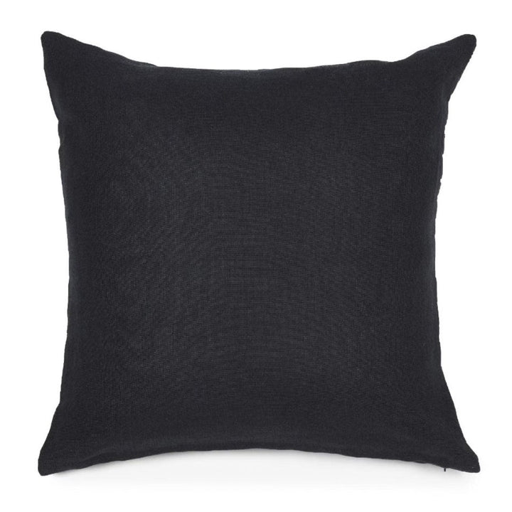 Hudson Linen Pillow Cover | Black | 50 x 50 cm | Libeco Linen-Suzie Anderson Home