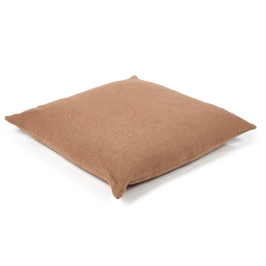 Hudson Linen Pillow Cover | Cinnamon | 50 x 50 cm | Libeco Linen-Suzie Anderson Home