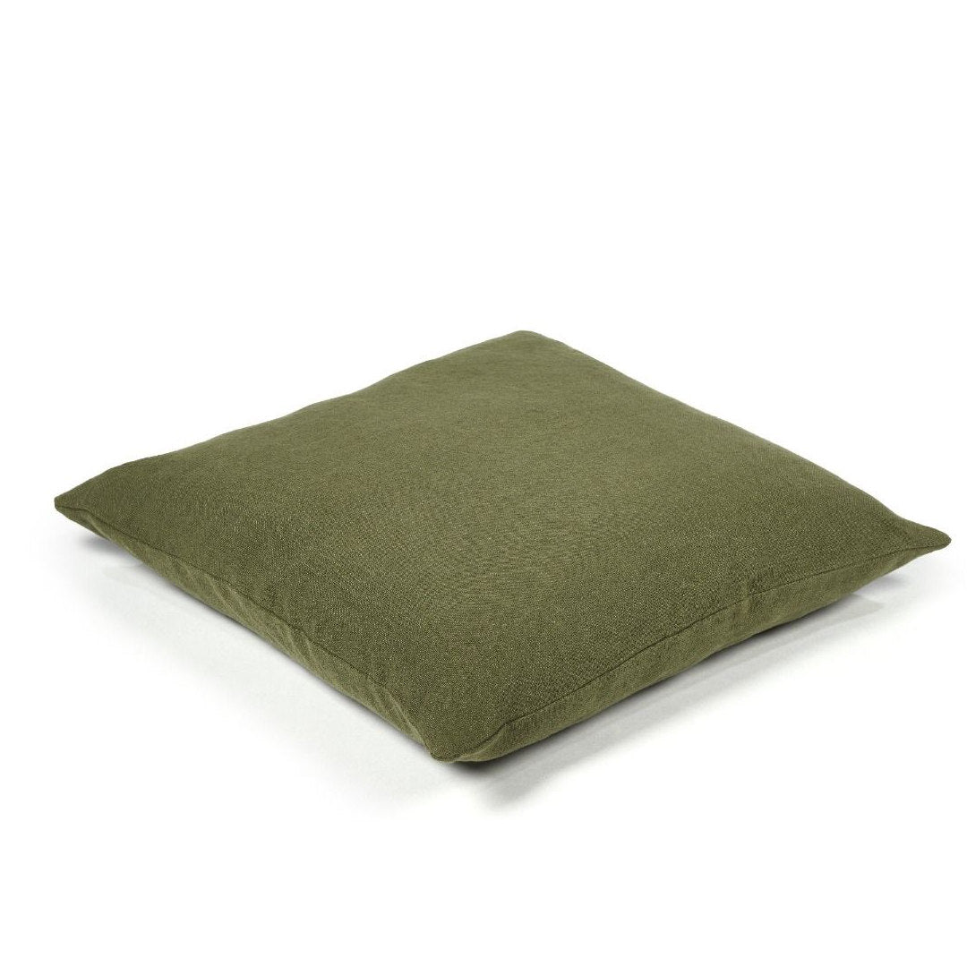 Hudson Linen Pillow Cover | Forest | 50x50cm | Libeco Linen-Suzie Anderson Home