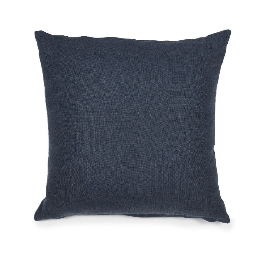 Hudson Linen Pillow Cover | Navy | 50x50cm | Libeco Linen-Suzie Anderson Home