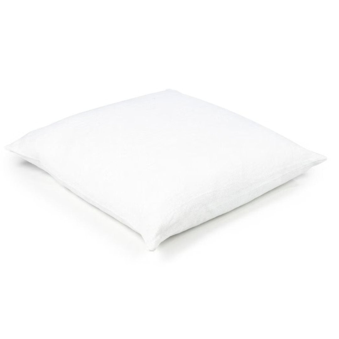 Hudson Linen Pillow Cover | Optic White | 50 x 50 cm | Libeco Linen-Suzie Anderson Home