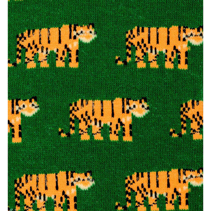 Hunting Tiger Green Socks-Suzie Anderson Home