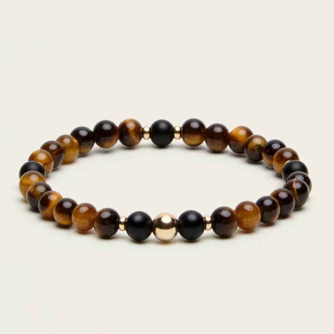 Spiritus | Universal Inspiration Bracelet | Tigers Eye, Onyx-Suzie Anderson Home