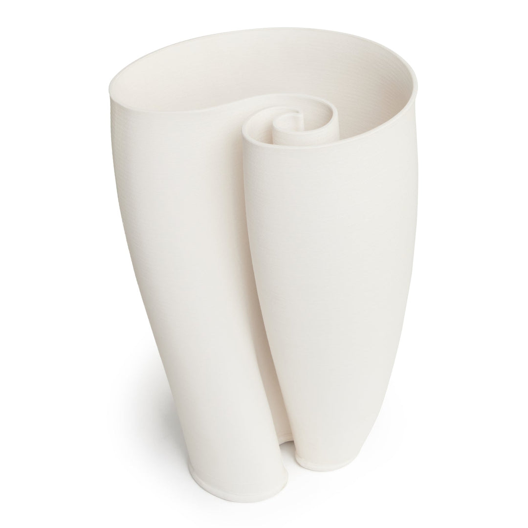 Jade White Vase | 34cm-Suzie Anderson Home