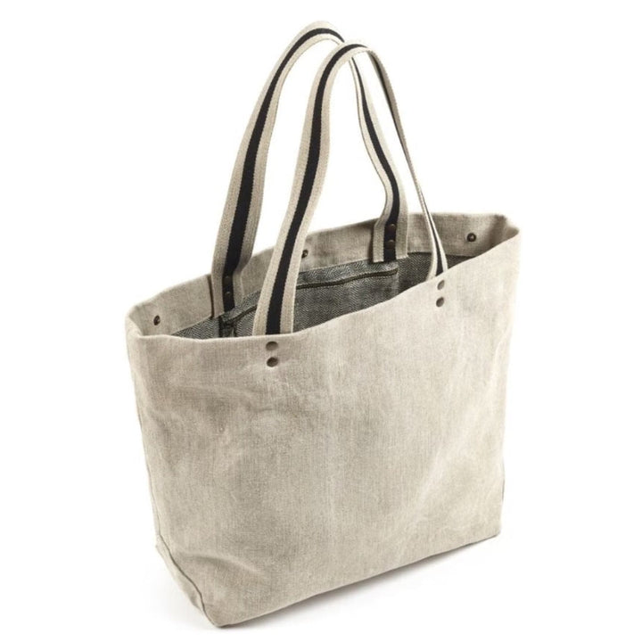 James Shoulder Bag | Belgian Linen-Suzie Anderson Home