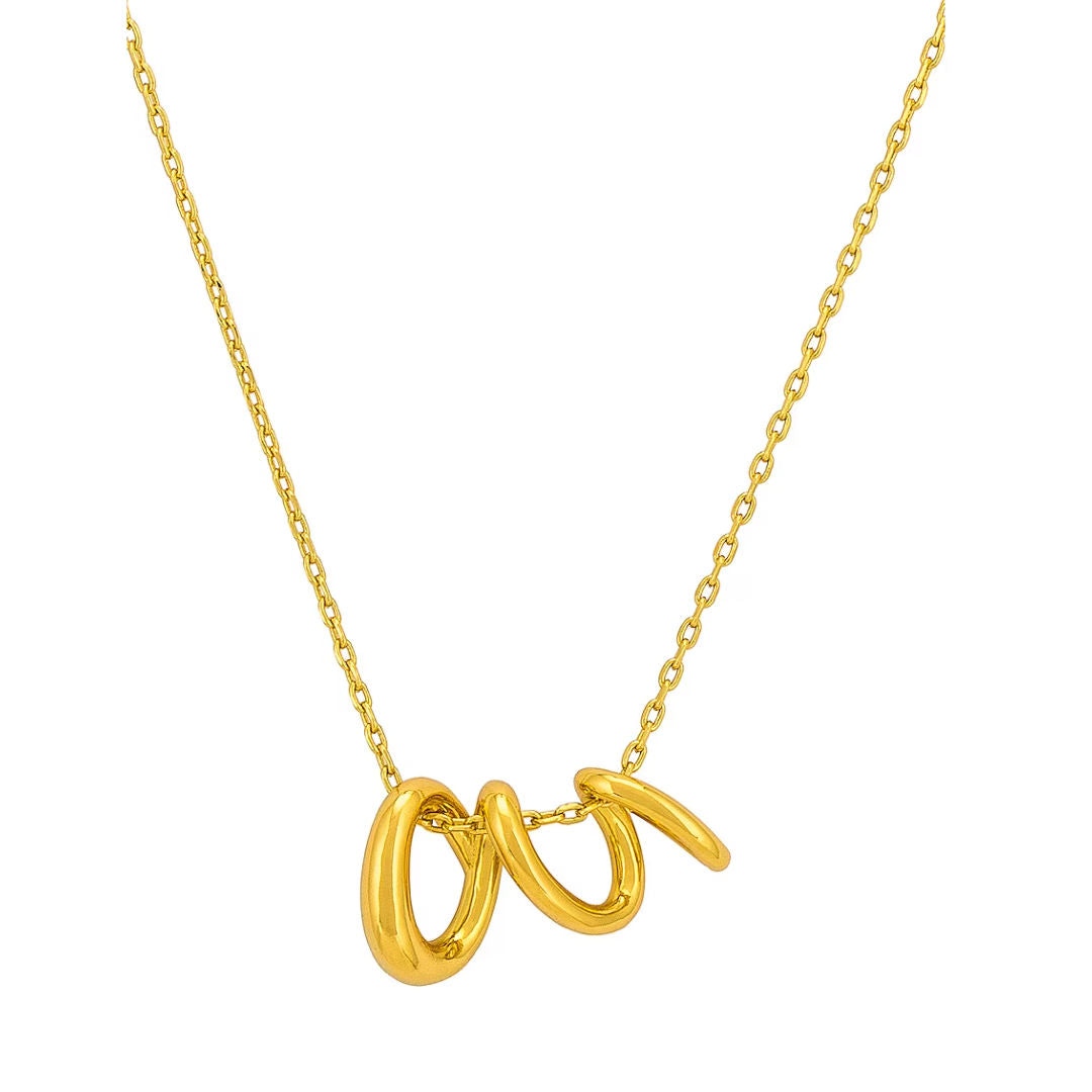 JM | Lumi Necklace | 18K Gold Plated-Suzie Anderson Home