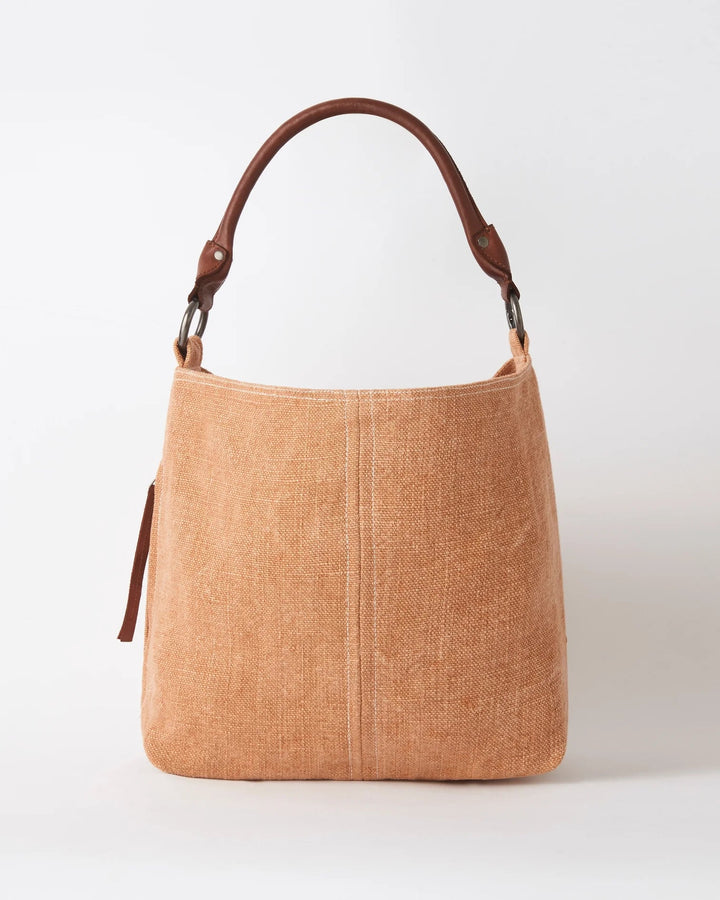 Juju | Jute & Leather Sunday Slouchy | Terracotta-Suzie Anderson Home