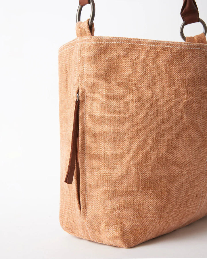 Juju | Jute & Leather Sunday Slouchy | Terracotta-Suzie Anderson Home