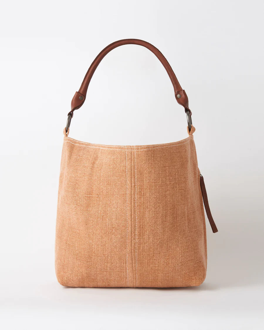 Juju | Jute & Leather Sunday Slouchy | Terracotta-Suzie Anderson Home